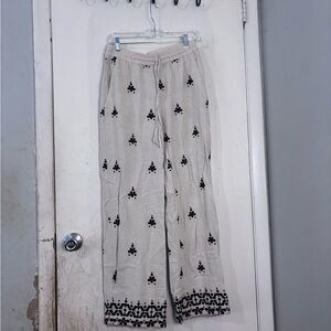 Zara boho beach pants